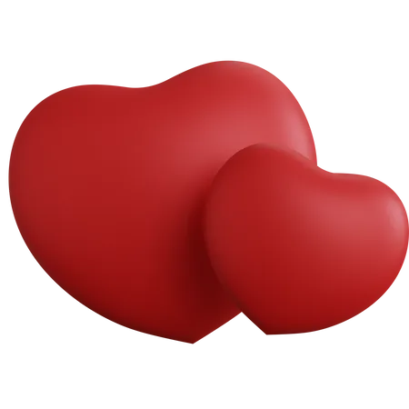 Corazones  3D Icon