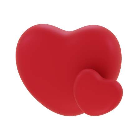 Corazones  3D Icon