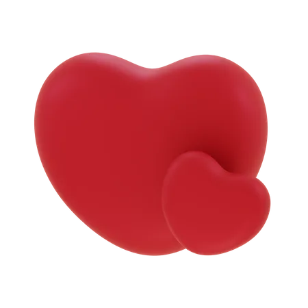 Corazones  3D Icon