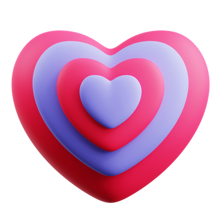 Corazones  3D Icon