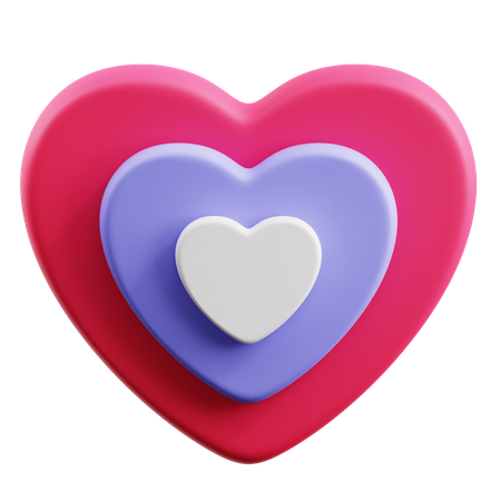 Corazones  3D Icon