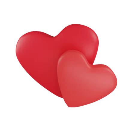 Corazones  3D Icon