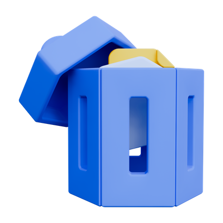 Corbeille  3D Icon