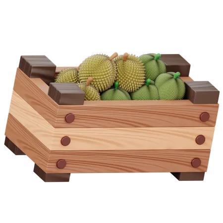 Corbeille de fruits  3D Illustration