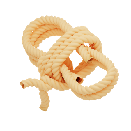 Corda amarrada  3D Icon