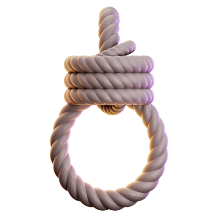 Corde suspendue  3D Icon