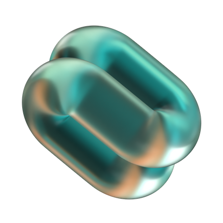 Forma abstracta de hilo  3D Icon