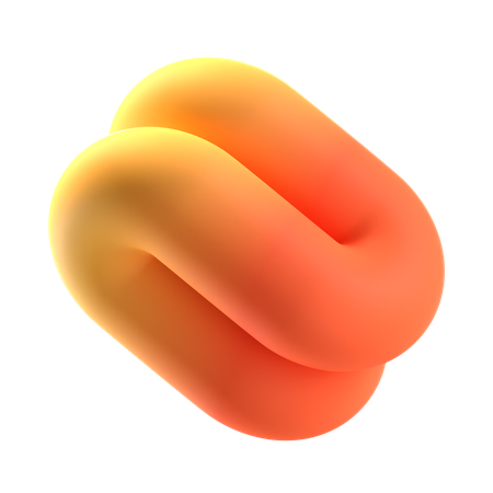 Forma abstracta de hilo  3D Icon