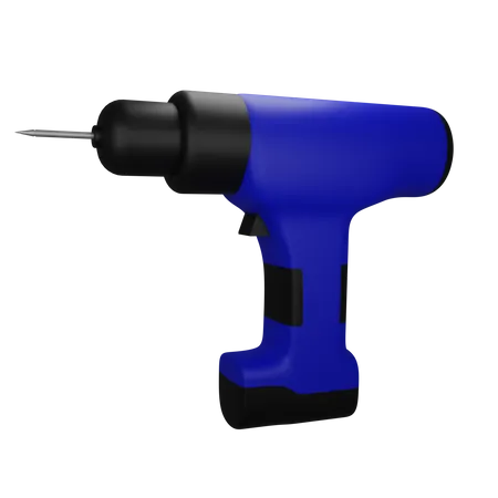 Cordless Drill  3D Icon