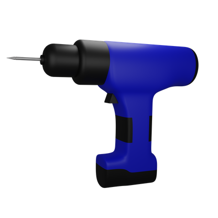 Cordless Drill  3D Icon
