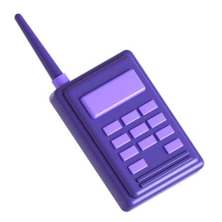 Cordless Phone  3D Icon