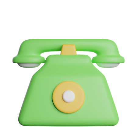 Cordless Phone  3D Icon