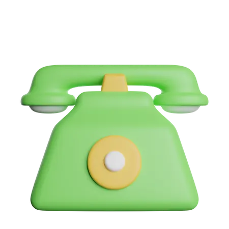 Cordless Phone  3D Icon