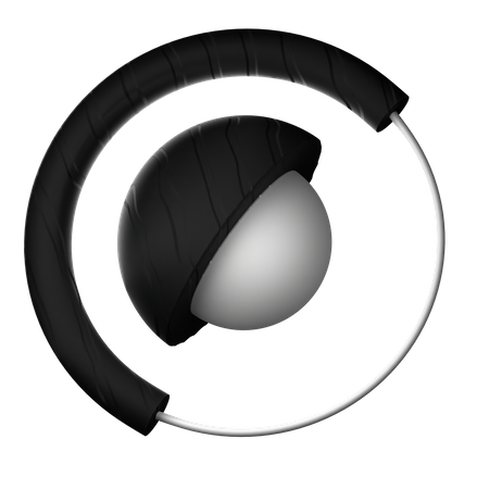 Core Abstract Shape  3D Icon