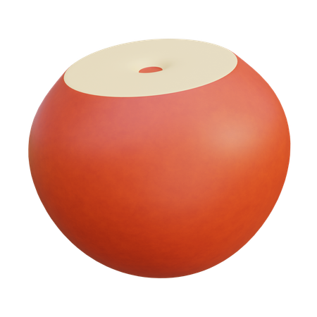 Maçã coreana  3D Icon