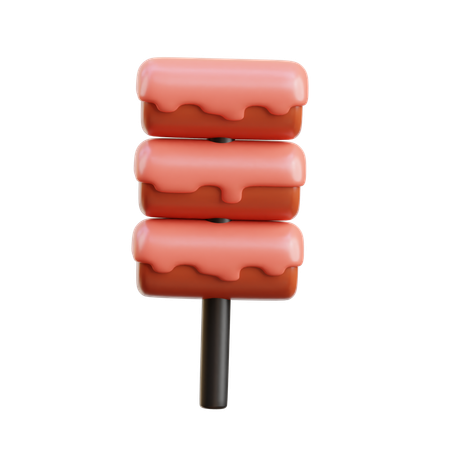 Tteokbokki coreano  3D Icon