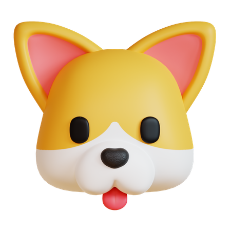 Corgi  3D Icon