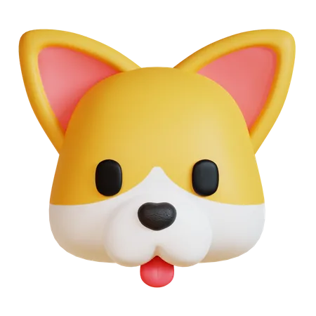 Corgi  3D Icon