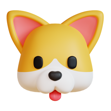 Corgi  3D Icon