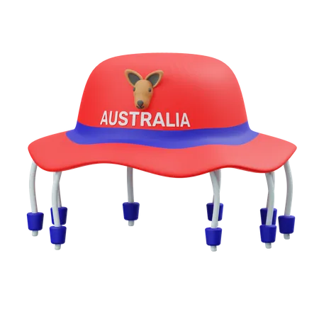 Cork Hat  3D Illustration