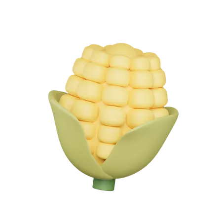 Corn 3 D Illustration 3D Icon