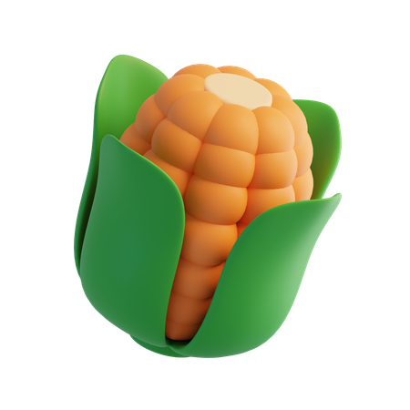 옥수수  3D Icon