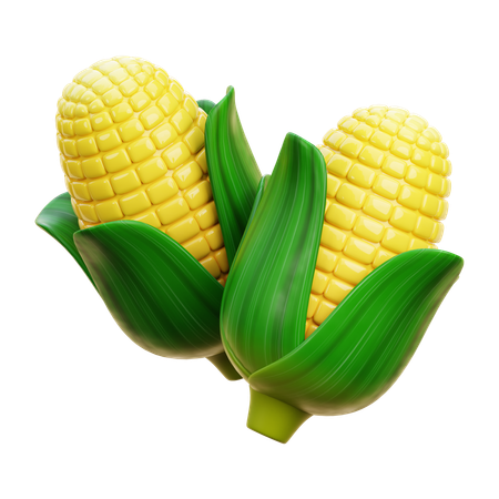 トウモロコシ  3D Icon