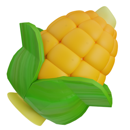 Corn  3D Icon