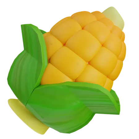 Corn  3D Icon