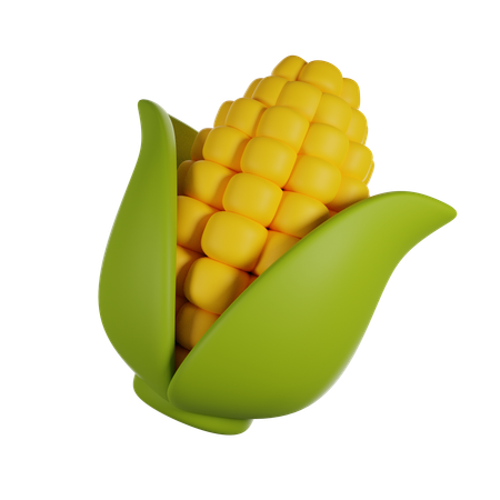 Corn  3D Icon