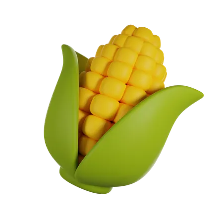 Corn  3D Icon