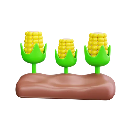 Corn  3D Icon