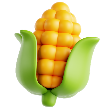 Corn  3D Icon