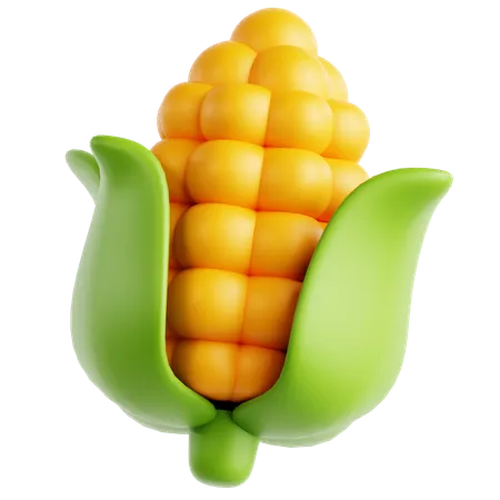 Corn  3D Icon