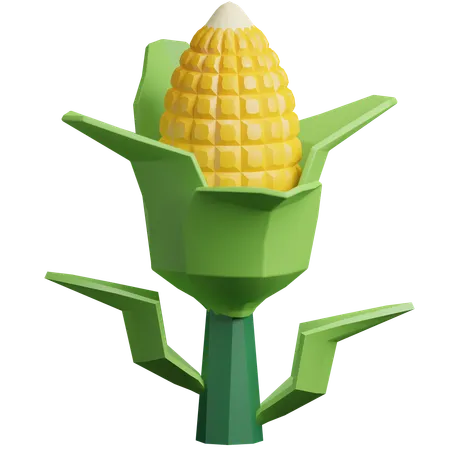 Corn  3D Icon