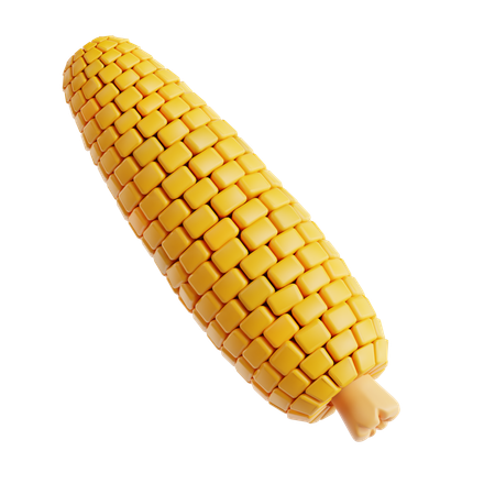 Corn  3D Icon