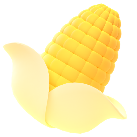 Corn  3D Icon