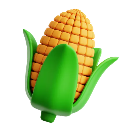 Corn  3D Icon