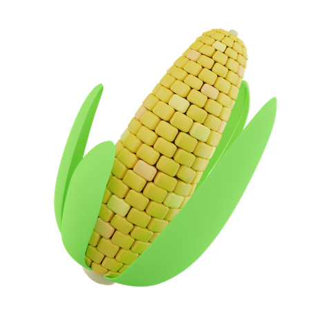 Corn  3D Icon