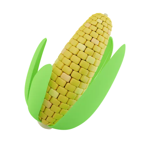 Corn  3D Icon