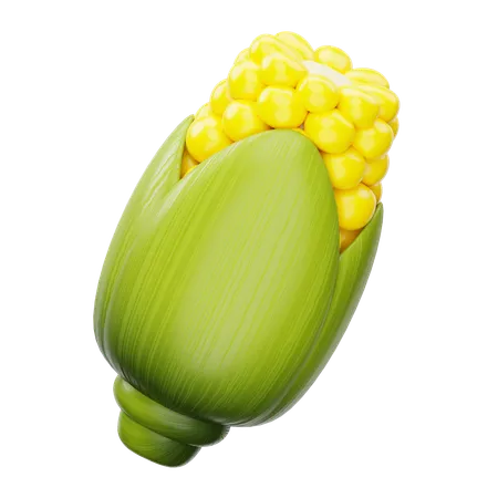 Corn  3D Icon