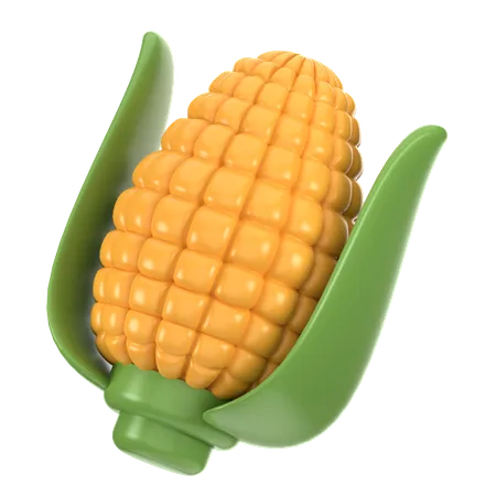 Corn  3D Icon