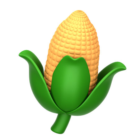 Corn  3D Icon