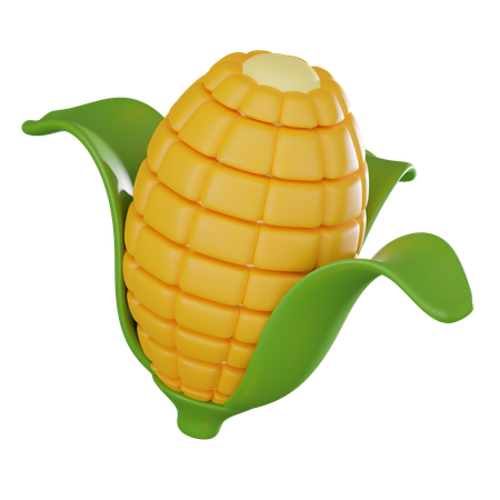 Corn  3D Icon