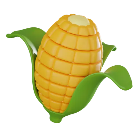 Corn  3D Icon