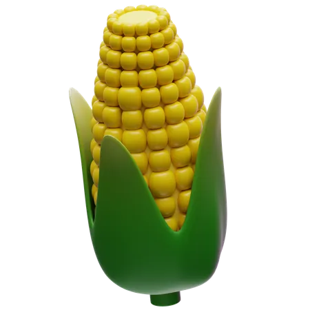 Corn  3D Icon