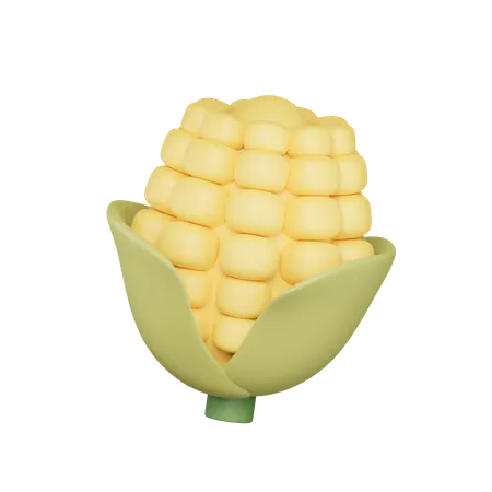 Corn  3D Icon