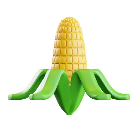 Corn  3D Icon