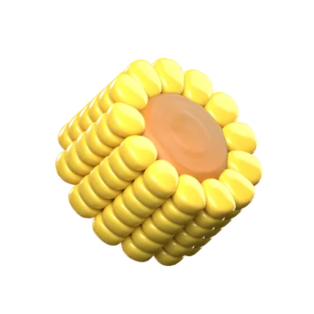 Corn  3D Icon