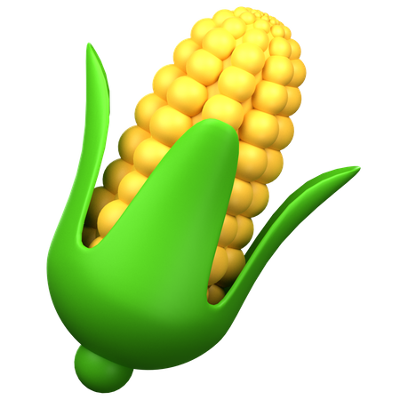 Corn  3D Icon